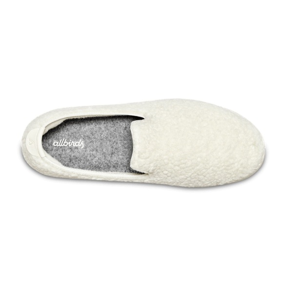 Men’s allbirds Wool Lounger Fluffs in Natural White with Cream Sole - Picture 4 of 11